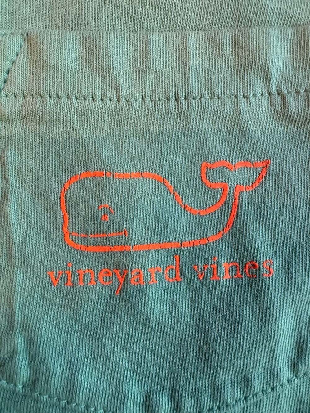 Vineyard Vines Long Sleeve Vintage Whale Pocket T-Shirt Size M 12-14 b1440